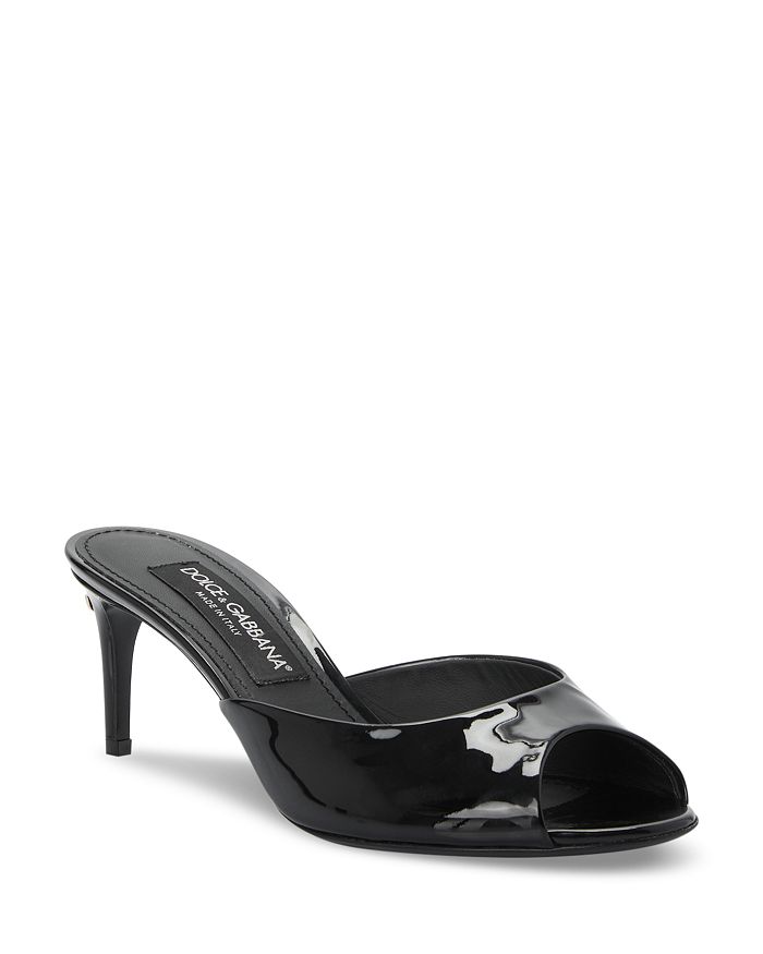 Dolce & Gabbana Women's Slip On High Heel Sandals | Bloomingdale's