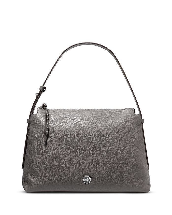 Michael kors best sale gray shoulder bag