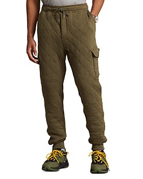 Polo Ralph Lauren - Luxury Jersey Quilted Cargo Jogger Pants