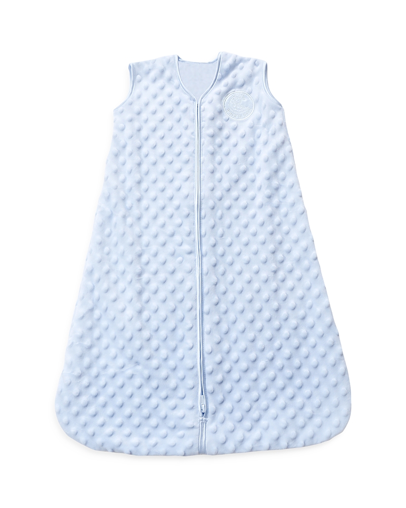 Halo Sleep Plush Dots Sleepsack In Blue Plush