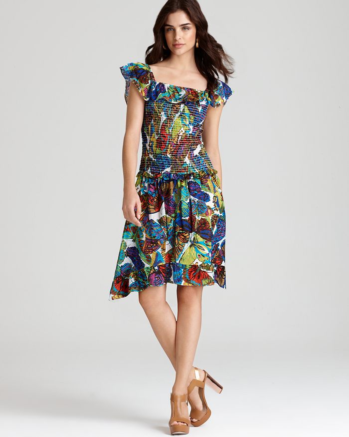 Nanette lepore dresses bloomingdales deals