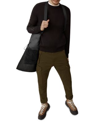 Langford Hooded Wool Blend Down Parka 