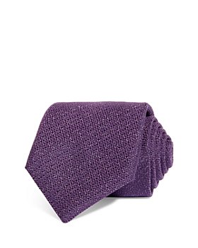 Canali - Melange Solid Silk Classic Tie 