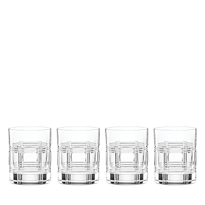 Reed & Barton Hudson Double Old Fashioned Glasses, Set of 4
