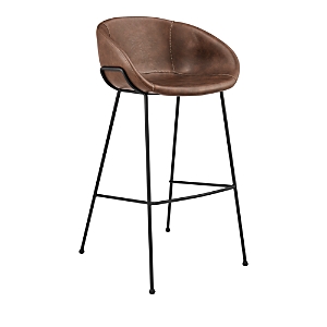 Euro Style Zach Bar Stool In Brown
