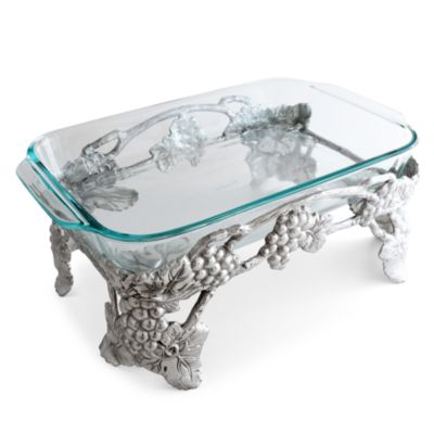 Elevated Grape 3-Quart Pyrex Holder