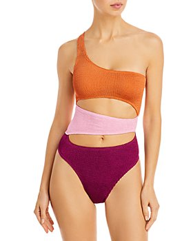 bond-eye - Rico Color Block Cutout One Piece Swimsuit - 150th Anniversary Exclusive