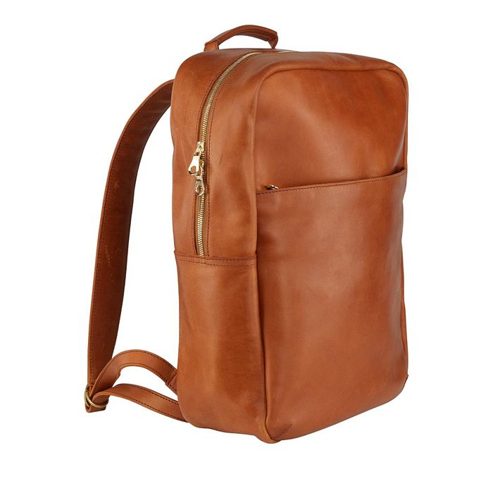 TO THE MARKET - X Parker Clay Mari Leather Backpack