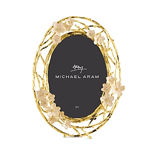 Michael Aram Cherry Blossom Oval Frame, 5 x 7