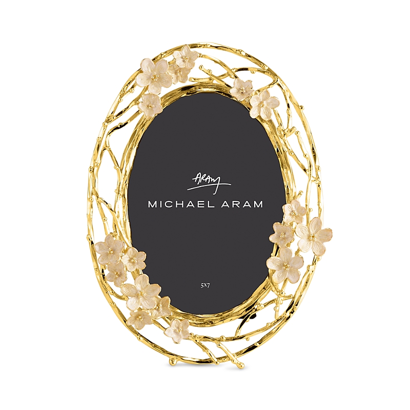 Michael Aram Cherry Blossom Oval Frame, 5" X 7"