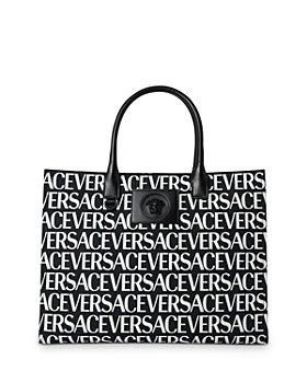 Versace Women's All-Over Logo-Print Tote Bag