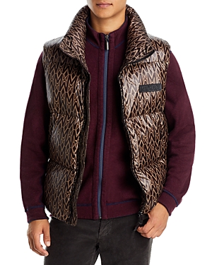Mackage Kane-mg Logo Print Quilted Down Vest