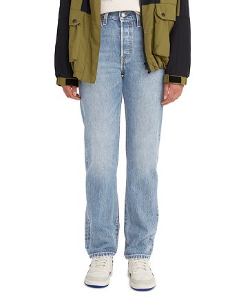 Levi's 501 High Rise Straight Leg Jeans in Hollow Day | Bloomingdale's