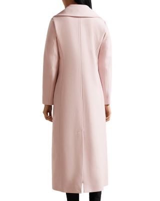 Ted Baker Marlei Full Length Pea Coat | Bloomingdale's