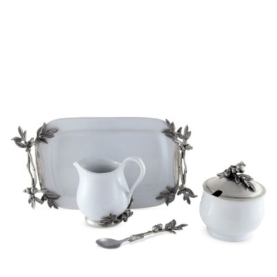 Blueberry 4 Piece Creamer Set