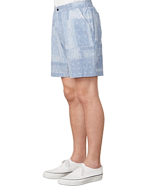 Officine Generale Pierce Patchwork Bandana Shorts