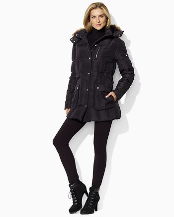 ralph lauren fur hood jacket