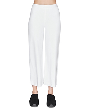 Rosetta Getty Pull On Straight Leg Pants In White