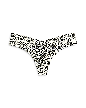 Commando Printed Classic Thong In Sparkle Leopard