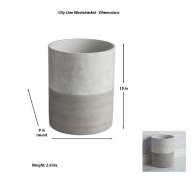 City Line Wastebasket