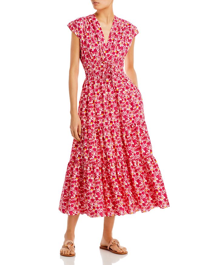 Derek Lam 10 Crosby Fatima Floral A Line Midi Dress | Bloomingdale's