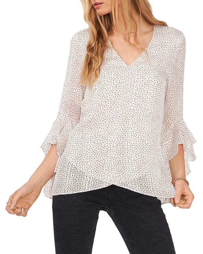 Vince camuto mixed deals print top