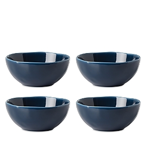 Shop Lenox Bay Colors All Purpose Bowls, Set Of 4 In Blue