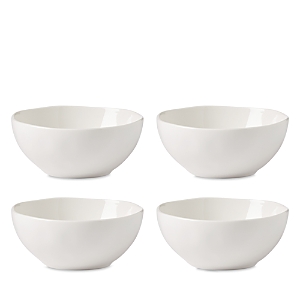 Shop Lenox Bay Colors All Purpose Bowls, Set Of 4 In White