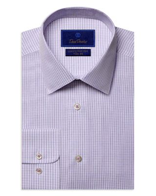 slim fit dress slacks Light Blue Non-Iron Dress Shirt Custom Fit
