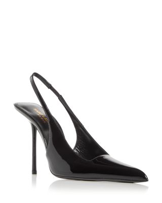 Saint Laurent - Women's Kiss 105 Slingback High Heel Pumps