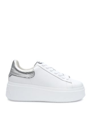 white platform shoes