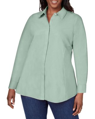 Foxcroft Plus - Cici Non Iron Tunic Top