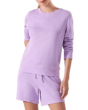 Tommy Bahama Tobago Bay Crewneck Sweatshirt In Lavendula