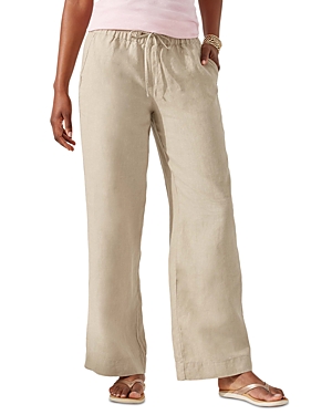 Shop Tommy Bahama Two Palms Linen Pants In Natural