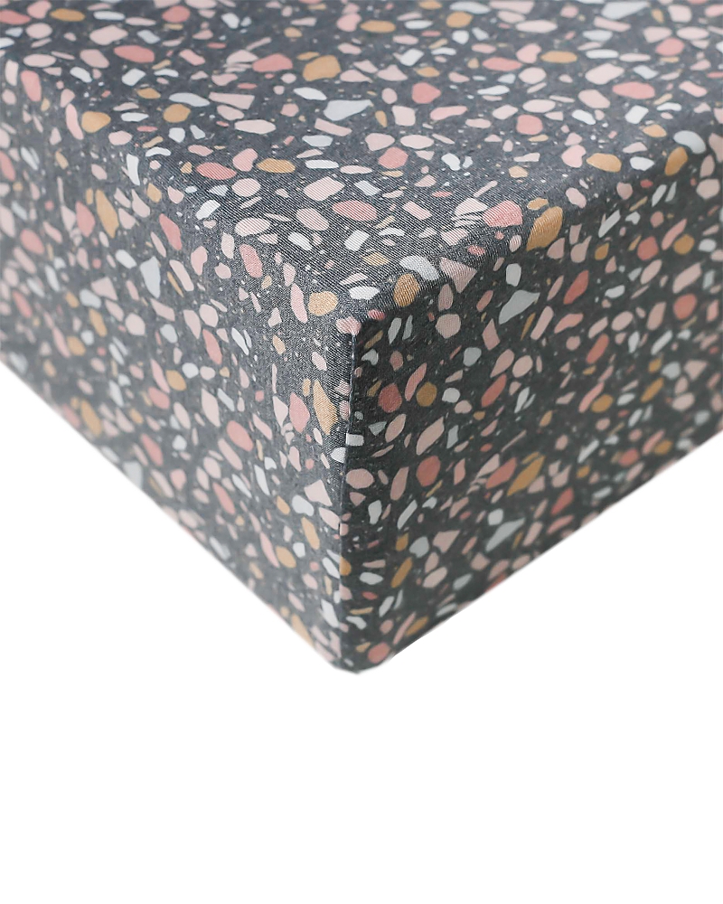 Copper Pearl Crib Sheet In Gemini