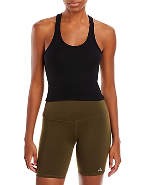 Splits59 Ashby Rib Performance Tank In Black