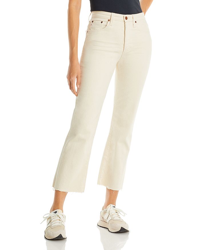 AG - Kinsley High Rise Ankle Bootcut Jeans in 1 Year Soft Sands