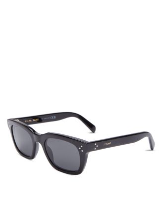 CELINE Bold 3 Dots Rectangular Sunglasses, 51mm | Bloomingdale display picture 3