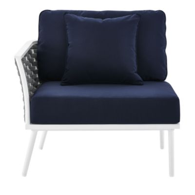 Stance Outdoor Patio Aluminum Left-Facing Armchair