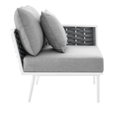 Stance Outdoor Patio Aluminum Right-Facing Armchair