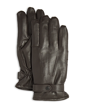 BARBOUR BURNISHED LEATHER THINSULATE GLOVES