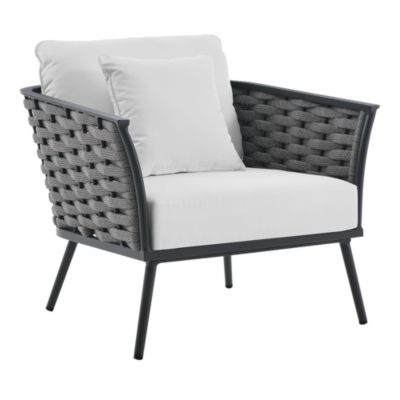 Stance Outdoor Patio Aluminum Armchair