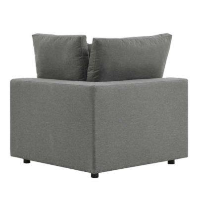 Commix Overstuffed Outdoor Patio Corner Chair