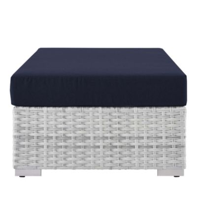 Convene Outdoor Patio Rectangular Ottoman