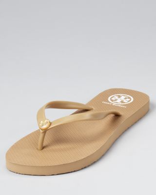 tory burch sandals beige