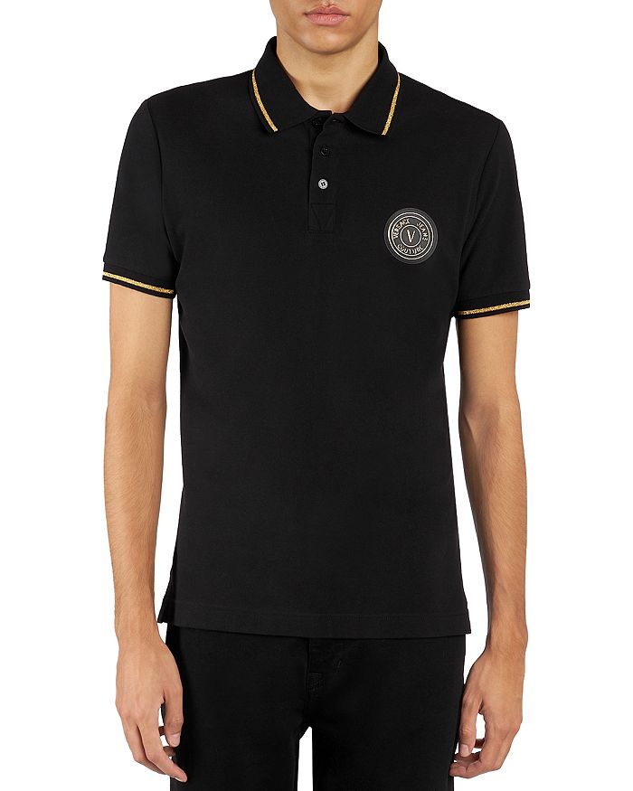 Versace Jeans Couture - V-Emblem Short Sleeve Polo