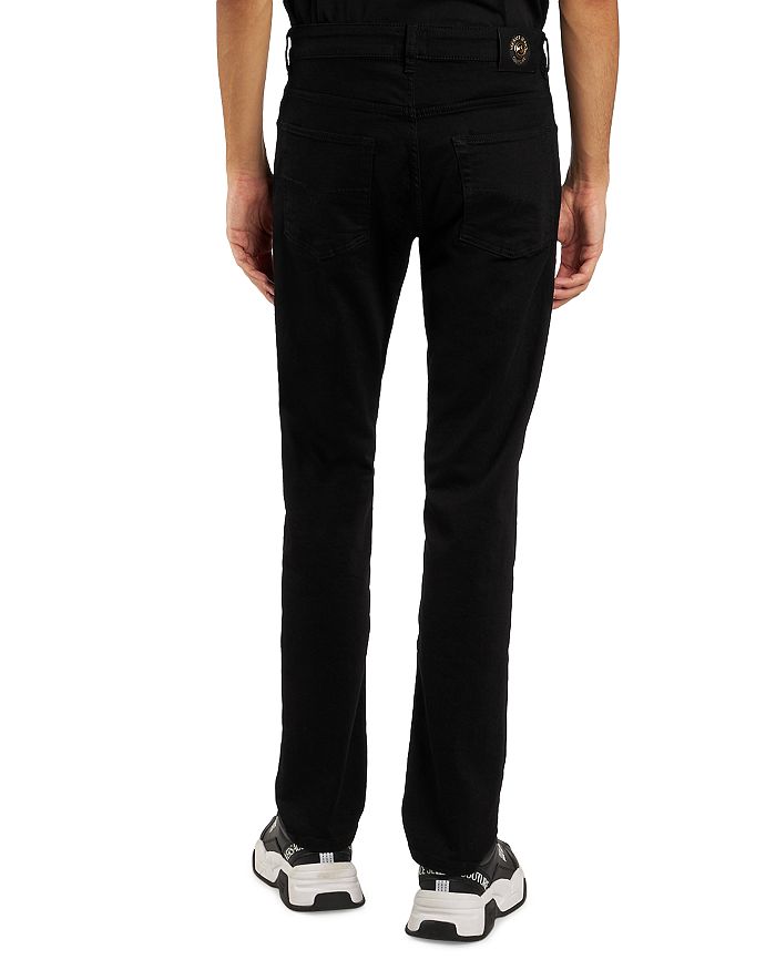 Shop Versace Jeans Couture Slim Fit Stretch Jeans In Black