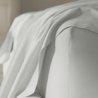 Percale Hemmed Sheet Set, Queen
