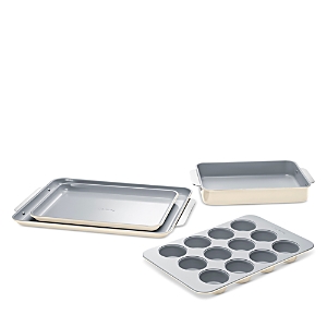 Caraway Nontoxic Ceramic 5-piece Bakeware Set In Cream
