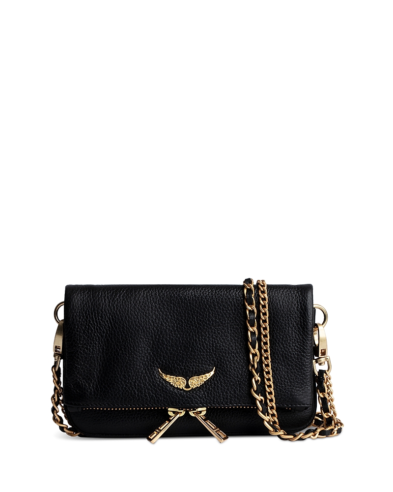 Zadig & Voltaire Rock Nano Grained Leather Crossbody · OS
